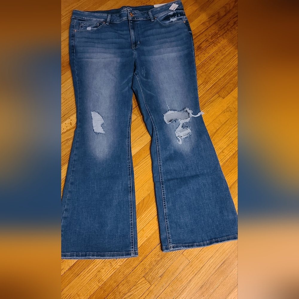 NWT EDGELY jeans, 22w